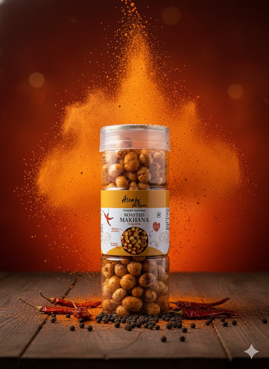 Roasted Makhana - Peri Peri